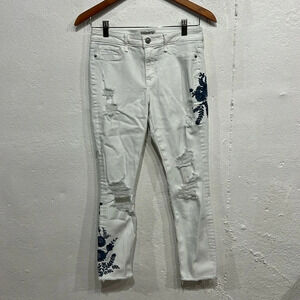 Abercrombie and Fitch Harper Low Rise Ankle Jeans